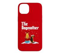 The Dogmother German Shepherd Dog Mom Christmas Puppy Xmas Coque pour iPhone 14 Plus