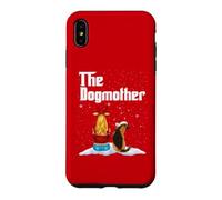 The Dogmother German Shepherd Dog Mom Christmas Puppy Xmas Coque pour iPhone XS Max