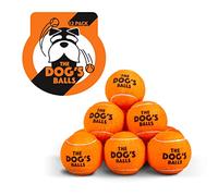 The Dog's Balls, Lot de 12 balles de Tennis pour Chien Orange, Approuvé par Les Vétérinaires