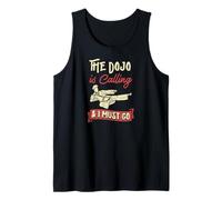 The Dojo is Calling and I Must Go Karaté Joke Débardeur