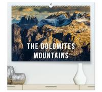 The Dolomites Mountains (High Quality Premium Wall Calendar 2027 DIN A2 landscape),CALVENDO 12 Month Wall Calendar: The Dolomites and their majestic beauty