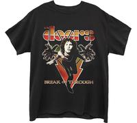 The Doors - "Break On Through" T-shirt homme/femme unie RO7237 (L) (Noir)