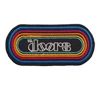 The Doors Écusson thermocollant arc-en-ciel (taille unique), Multicolore, taille unique