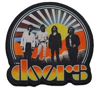 The Doors Écusson thermocollant Sunrise - Taille unique - Noir/orange, noir/orange, taille unique