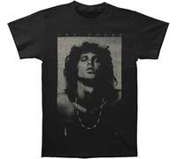 The Doors Jim Morrison T-Shirt Graphic Printed Men Top Tee Black Manches Courtes(Medium)