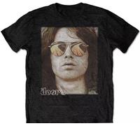 The Doors - "Jim Morrison" T-Shirt pour homme/femme unie RO7234 (L) (Noir)