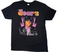 The Doors - "Jim Morrison" T-Shirt pour homme/femme unie RO7312 (XL) (Noir)
