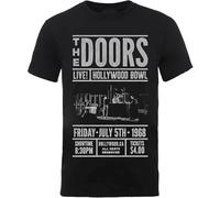 The Doors Live at The Hollywood Bowl 1968 Rock Tee T Shirt Mens Unisex Manches Courtes(XX-Large)