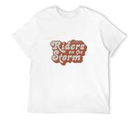 The Doors Riders on The Storm Logo T-Shirt T-Shirt White3XL
