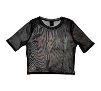 The Doors Spectrum Mesh Crop Top Size M