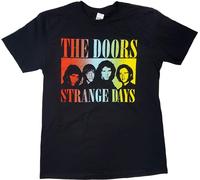 The Doors - "Strange Days" T-shirt homme/femme unie RO7311 (XL) (Noir)