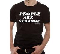 The Doors - T-Shirt PEOPLE ARE STRANGE - Unisexe (S) (Noir) - UTCI807 Noir G