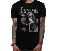 The Doors - T-Shirt SQUARES - Unisexe (M) (Noir) - UTCI809 Noir G