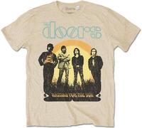 The Doors Tričko 1968 Tour Uni Sand L