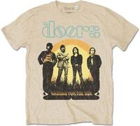 The Doors Tričko 1968 Tour Uni Sand S