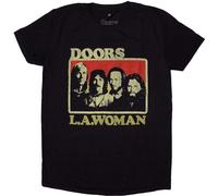 The Doors Tričko LA Woman Uni Noir M