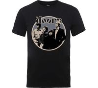 The Doors Tričko Retro Circle Uni Noir 2XL