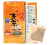 Thé d'orge japonais sans caféine - Sanei Kosan - Mugicha - 80 g - 20 sachets - 4 g par sachet - Orge torréfiée