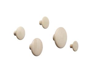 The Dots - Lot de patères 3x S, 1x M, 1x L