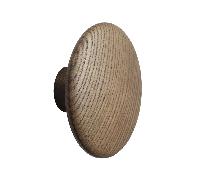 Muuto Crochet Dots wood dark stained brown Ø13 cm