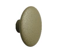 Muuto Crochet à vêtements The Dots brown green Ø 13 cm