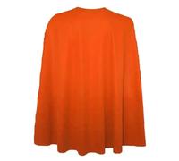 The Dragons Den Cape de super-héros Orange uni Longueur 88,9 cm