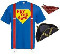 The Dragons Den Costume de paresseux Hey You Guys pour adultes du film des années 80 et des années 80 [3XL]