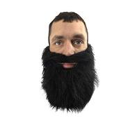 The Dragons Den Déguisement de nain pirate nain de luxe 20,3 cm Barbe du visage Cos Play [barbe noire uniquement]