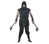The Dragons Den Déguisement médiéval de bourreau pendu pour Halloween [L-XL]
