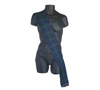 The Dragons Den Écharpe tartan traditionnelle pour adultes 1,8 m (177,8 cm) Accessoire de déguisement [Blackwatch]