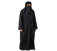 The Dragons Den Robes Burqa Traditionnelles pour Adultes et Capuche Arabes Musulman Chadri Burka Hijab Déguisement [XXL]