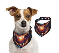 The Dragon's Roar Dog Bandana lavable pour chien de petite et grande taille pour fille ou garçon, accessoires pour animaux de compagnie