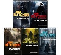 The Dresden Files Series 1 : 5 Books Collection (Storm Front, Fool Moon, Grave Peril, Summer Knight, Death Masks)