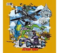 Break Free/Vinyle Jaune avec Eclaboussures Vertes