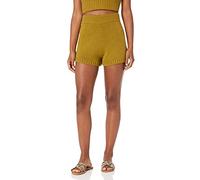 The Drop Adrienne Short à enfiler style survêtement, en tricot pour Femme, Huile d'olive, 3XL Grande taille