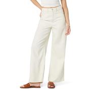 The Drop Alba Wide-Leg Relaxed Denim Pantalons, Écru, 56