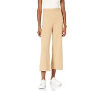 The Drop Bernadette Pantalon court à enfiler, coupe ample pour Femme, Beige (Curds & Whey), 3XL Grande