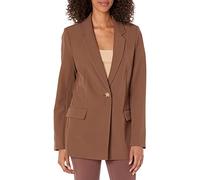 The Drop Blazer Long Blake pour Femme, Grain de café, M