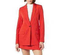 The Drop Blazer Long Blake pour Femme, Rouge Lave, S