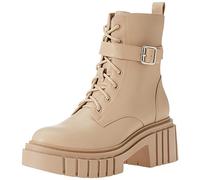The Drop Bottes de Combat Koi À Lacets et Semelles Compensées, Combat Boots Femme