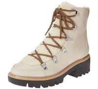 The Drop Caleb Botte de randonnée en Peau de Mouton pour Femme, os, Pointure 41