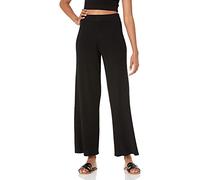 The Drop Catalina Pantalon de Survêtement pour Femme, Côtelé, à Enfiler, Noir, Taille M