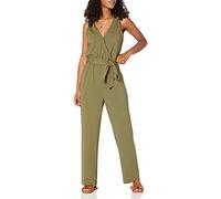 The Drop Combinaison Cache-cœur sans Manches (Grandes Tailles Disponibles) Femme, Vert Olive, XXL
