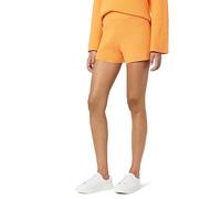 The Drop Faith Short Chandail Côtelé À Enfiler pour Femme, Abricot Crush, 4XL Grande taille
