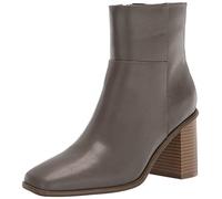 The Drop Ibita Bottines à talons hauts avec fermeture éclair sur le côté pour Femme, Gris, 39.5 EU