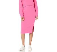 The Drop Jupe Omari en Tricot, Coupe Confortable, Rose, L