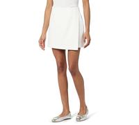 The Drop Kamila A-Line Mini Skort Jupe, Ivoire, S