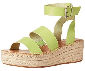 The Drop Listilla Sandales Espadrilles À Plateforme avec Bride À la Cheville, Espadrilles Femme