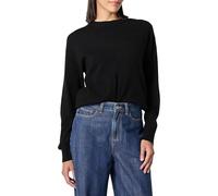 The Drop Lulu Essential Crew Neck Sweater, Noir, S
