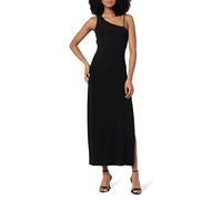 The Drop Lupita Draped One-Shoulder Maxi Dress Robes, Noir, XXL Grande Taille